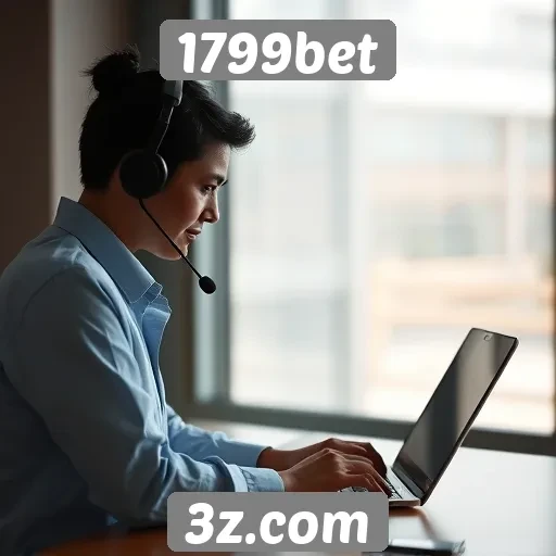 Interação e suporte ao cliente no 1799bet