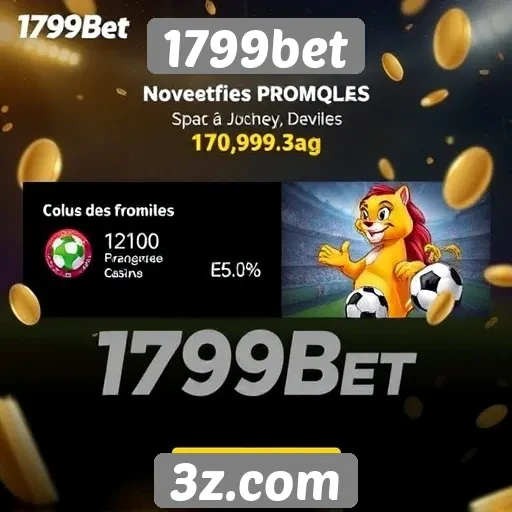 Novas promoções no 1799bet atraem jogadores