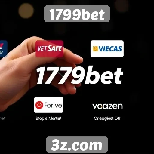 Métodos de pagamento aceitos no 1799bet